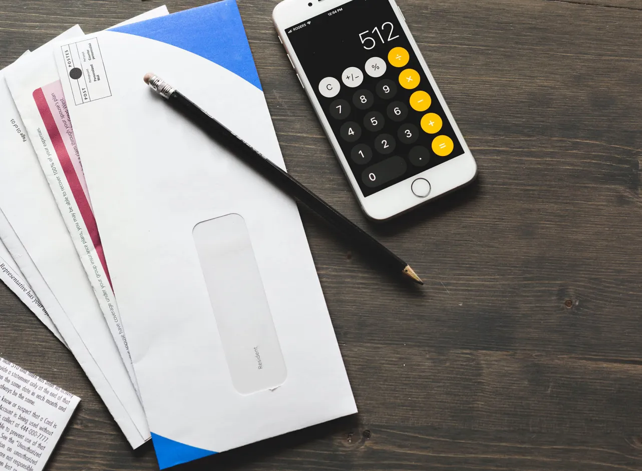 bills and receipts calculator